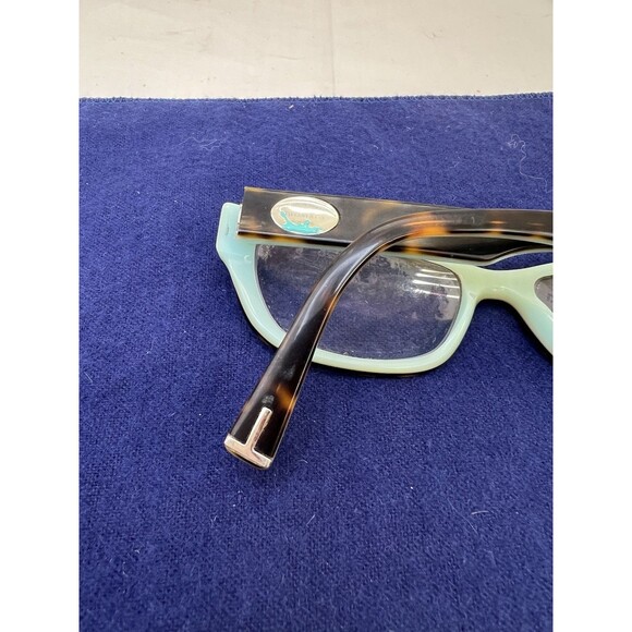 Tiffany & Co Eyeglasses Frames Only TF2172 8134 Brown Tortoise Blue 50-16-140 - Picture 11 of 12